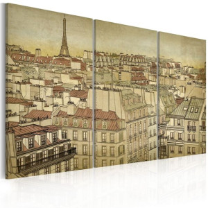 Obraz - Paryż - miasto harmonii [Rozmiar: 120X80]
