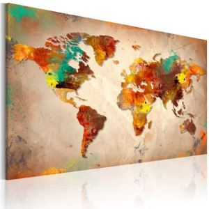 Obraz - Painted World [Rozmiar: 120X80]