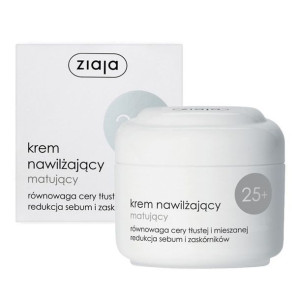 Krem nawilżający matujący 25+ cera tłusta i mieszana 50ml