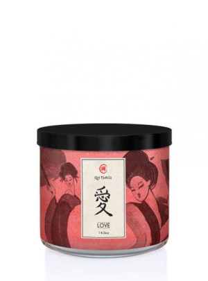 Zen świeca zapachowa z trzema knotami Love 411g