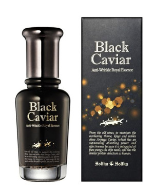 Black Caviar Anti-Wrinkle Royal Essence przeciwzmarszczkowa kremowa esencja