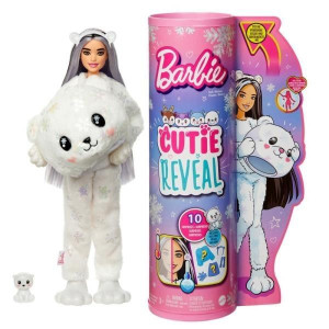 Barbie Cutie Reveal Zimowa Kraina Miś Polarny
