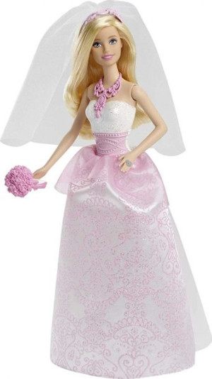Barbie Lalka Fairytale Panna Mloda
