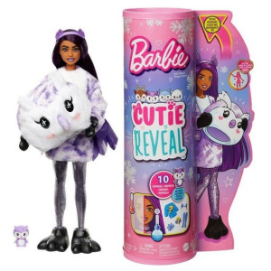 Barbie Cutie Reveal Zimowa Kraina Puchata Sowa