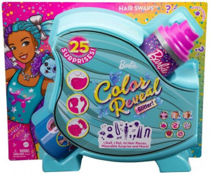 Barbie Color Reveal Niebiesko-fioletowe Włosy