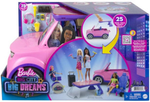 Mattel Barbie Big City Samochód Koncertowa Scena