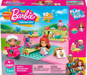 Mega Bloks Klocki Barbie Zestaw Cukiernia