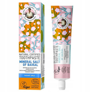 Natural Toothpaste naturalna pasta do zębów Mineralna Sól z Bajkału 85g