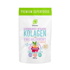 Kolagen + Witamina C + Kwas Hialuronowy suplement diety efekt odmładzający