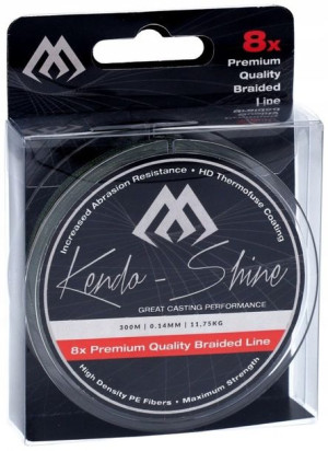 Plecionka Mikado KENDO SHINE 8x 0.20mm 150mzielona