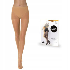 Rajstopy Gatta Laura 15 den lycra, Golden 2-S
