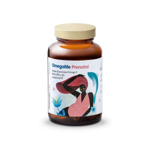 OmegaMe Prenatal kwasy tłuszczowe Omega 3 DHA i EPA z ryb z witaminą D3 sup