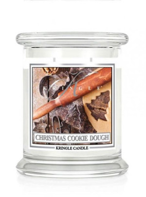 Średnia świeca zapachowa z dwoma knotami Christmas Cookie Dough 411g
