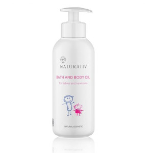 Bath and Body Oli For Babies and Newborns oliwka do ciała i kąpieli dla nie