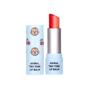 Animal Two-Tone Lip Balm balsam do ust w sztyfcie Cherry Monkey 3.8g