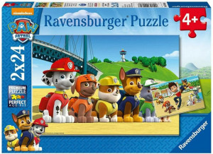 Ravensburger Puzzle 2x24el Psi Patrol Bohaterzy