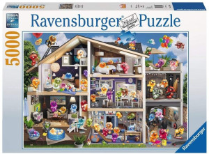 Ravensburger Puzzle 5000 El Dom Dla Lalek