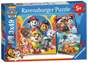 Ravensburger Puzzle 3x49 El Psi Patrol