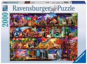 Ravensburger Puzzle 2000el Świat Książki
