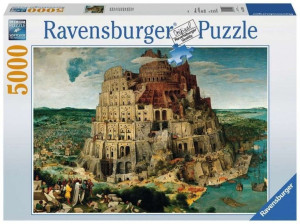 Ravensburger Puzzle 5000 El Wieża Babel