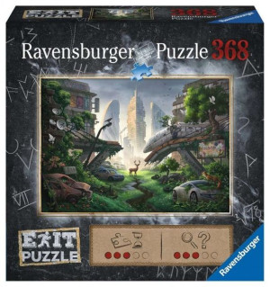 Ravensburger Puzzle 368el Exit Opustoszałe Miasto
