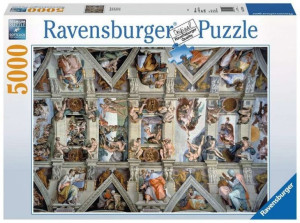 Ravensburger Puzzle 5000 El Kaplica Sekstyńska