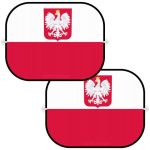 2x Zasłonki Przeciwsłoneczne Do Samochodu Roletki