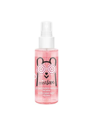 MistLove odświeżająca mgiełka do twarzy ciała i włosów Róża Peonia 95ml