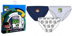 3x Majtki Slipy Bielizna 104-110 Ben 10 Ten 4+