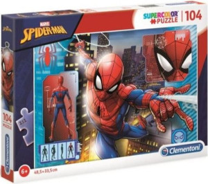 Clementoni Puzzle 104el Spiderman Strój