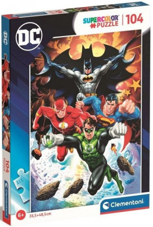 Clementoni Puzzle 104 El Dc Comics Jl