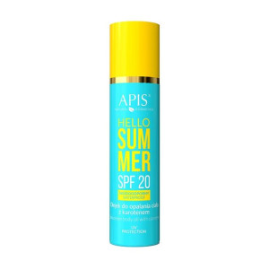 Hello Summer wodoodporny olejek do opalania ciała z karotenem SPF20 150ml