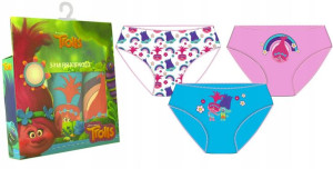 3x MAJTKI FIGI BIELIZNA 122-128 Trole Poppy 7+