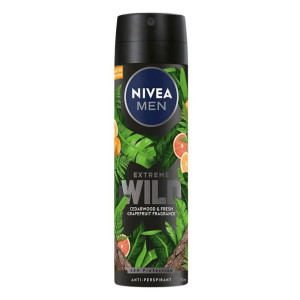 Men Extreme Wild antyperspirant w spray'u Cedar Wood 150ml