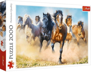 Trefl Puzzle 2000 El Galopujące Stado