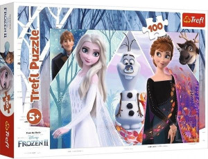 Trefl Puzzle 100 El Zaczarowana Kraina Lodu Frozen