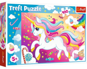 Trefl Puzzle 100el Piękny Jednorożec