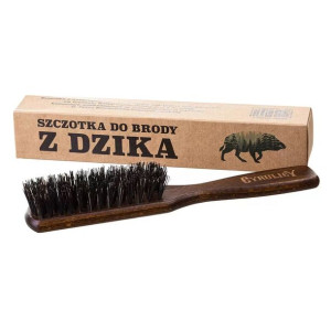 Szczotka do brody z dzika