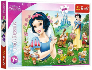 Trefl Puzzle 200 El Piękna Śnieżka Disney