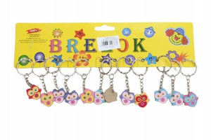 Sowa Brelok Do Kluczy Zawieszka Prezent 12szt