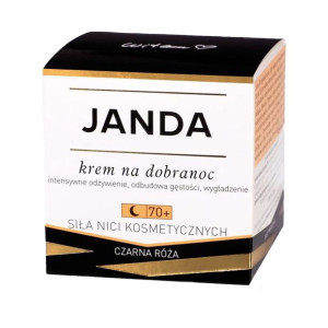 Siła Nici Kosmetycznych 70+ krem na dobranoc Czarna Róża 50ml