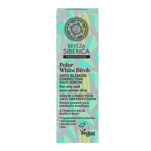 Bereza Siberica wegańskie serum do twarzy przeciwdziałające niedoskonałości