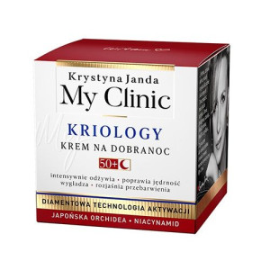 My Clinic Kriology krem na dobranoc 50+ Japońska Orchidea & Niacynamid 50ml