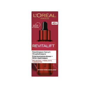 Revitalift 40+ nawilżające serum wygładzające przeciwzmarszczkowe + silnie
