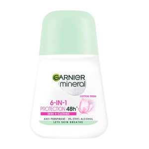 Mineral 6-in-1 Protection Cotton Fresh antyperspirant w kulce 50ml