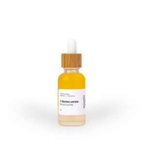 By Nature dwufazowe serum do cery suchej z witaminami C+E oraz kwasem hialu