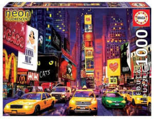 Educa Puzzle 1000 El Neon Times Square Nowy York