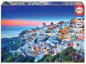 Educa Puzzle 1500 El Santorini Grecja