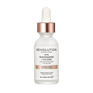 Skincare 10% Niacinamide + 1% Zinc Blemish & Pore Refining Serum wygładzają