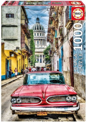 Educa Puzzle 1000 El Vintage Car Havana